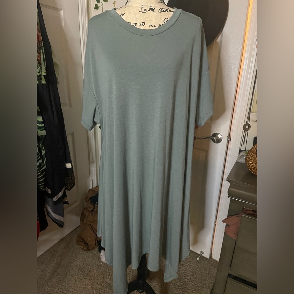 Handkerchief Hem T-shirt Dress